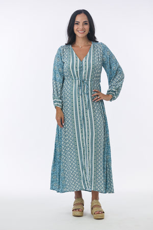 Ivy Maxi Dress in Biscayne