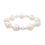 Silver Kokomo Bracelet in Freshwater Pearls