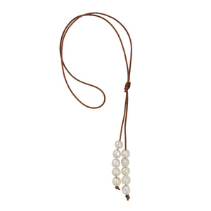 Meraki Necklace in Freshwater Pearls