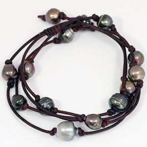 The Love Street Necklace in Tahitian Pearls -- Sea Lustre Jewelry - 3