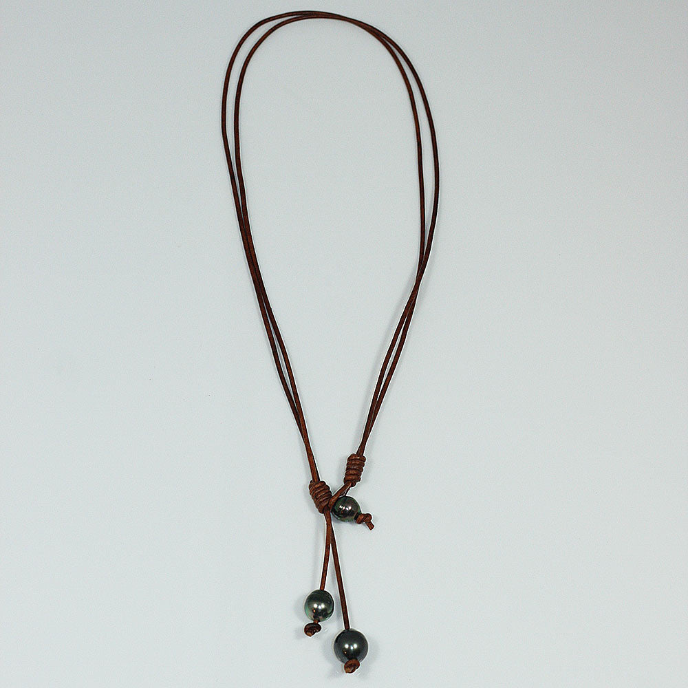 Tahitian Pearl Drop Necklace -- Sea Lustre Jewelry - 2
