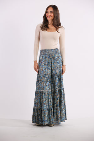
            
                Load image into Gallery viewer, Cruz Maxi Skirt in Skylight
            
        