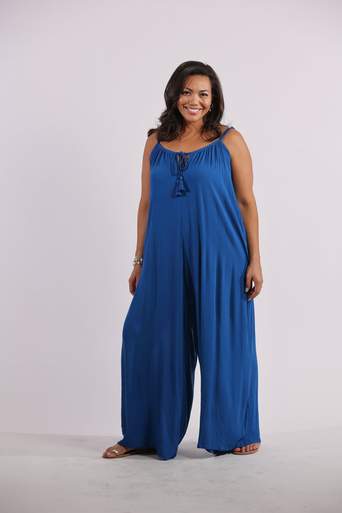 Willa Jumpsuit in Atlantic