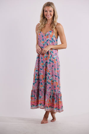 
            
                Load image into Gallery viewer, Day Tripper Slip Dress in Tropics
            
        