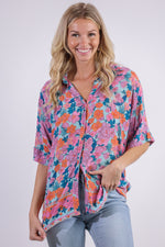 Bobbi Blouse in Tropics