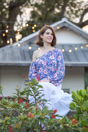 Tidewater Blouse in Aruba