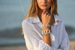 Larimar & Pearl Bracelet