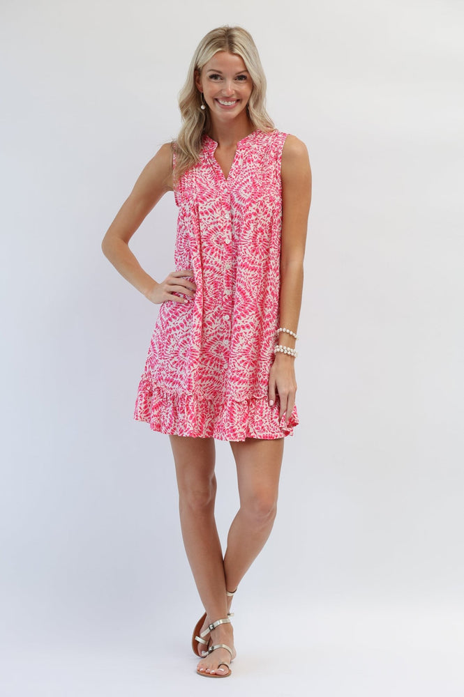 Poppy Dress in Hibiscus