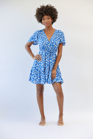 Capetown Mini Dress in Clematis