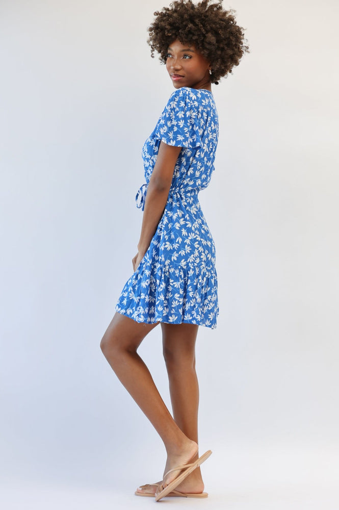 Capetown Mini Dress in Clematis