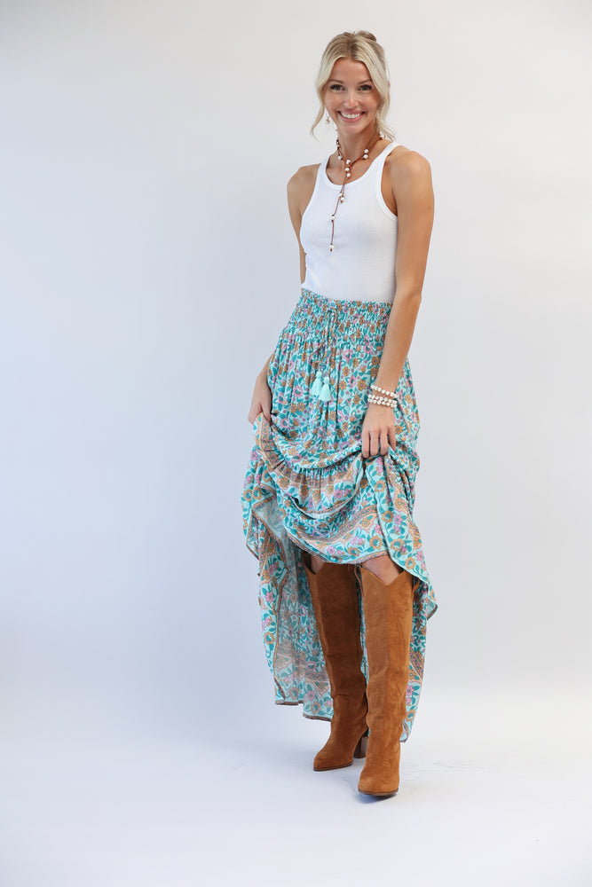 Ciao Skirt in Seafoam