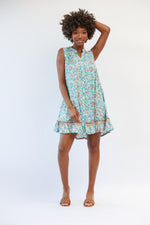 Poppy Dress in Seafoam