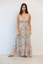 Lorelei Maxi Dress in Blanca Rosa