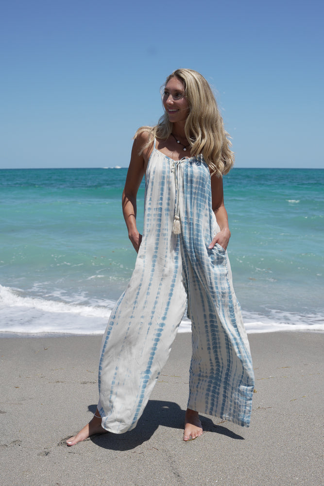 Willa Jumpsuit in Cloud Tie-Dye