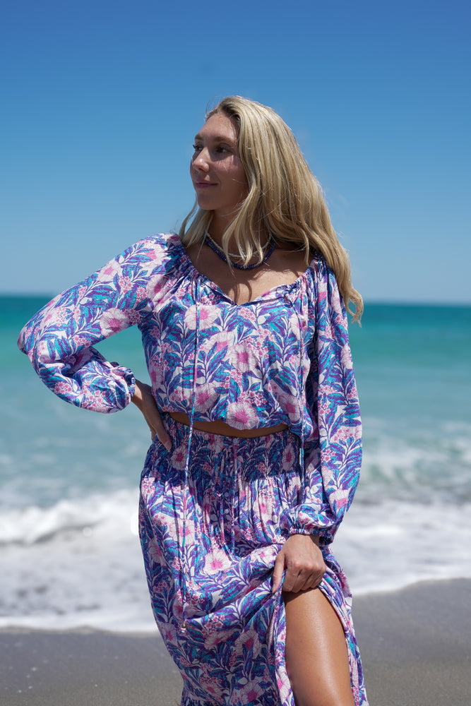 Tidewater Blouse in Aruba