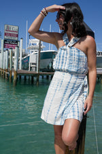 Jetty Halter Top in Cloud Tie-Dye