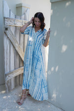 Cannes Maxi Dress in Cloud Tie-Dye
