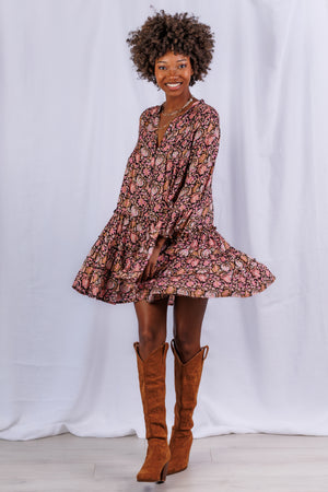 Penny Swing Dress in Zuri