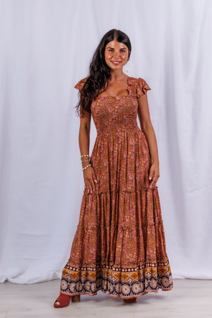 West Maxi Dress in Morocco