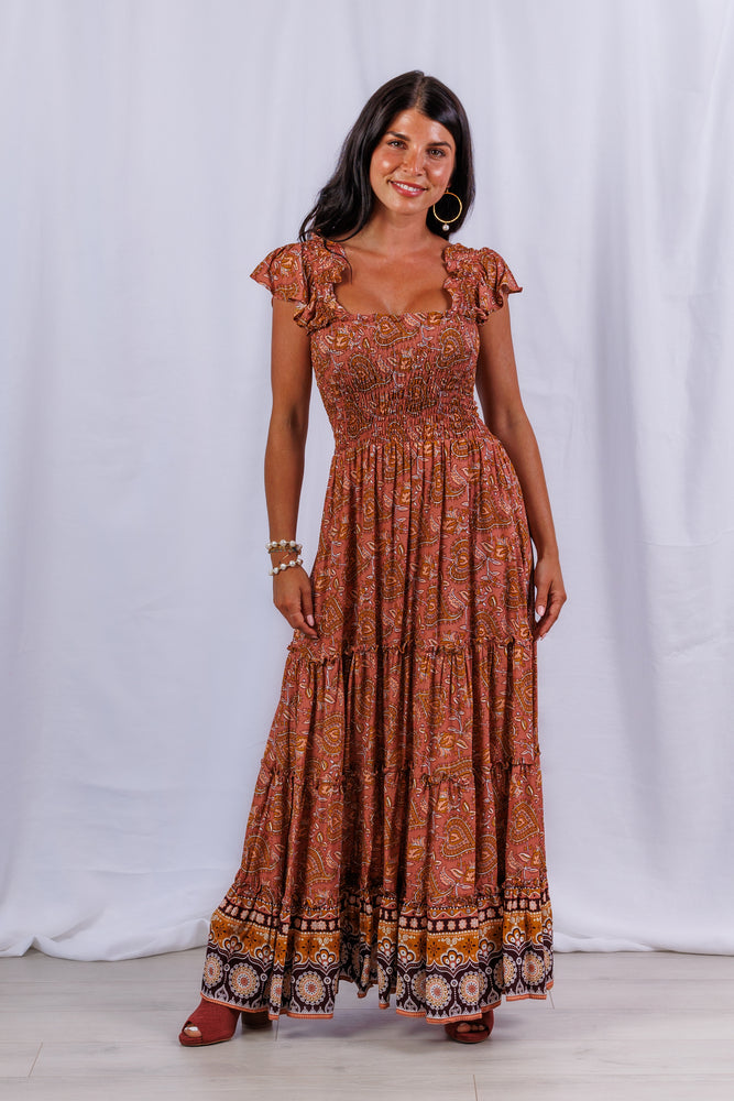 West Maxi Dress in Morocco