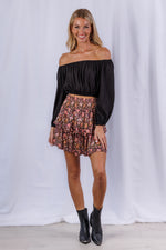 Muse Mini Skirt in Zuri