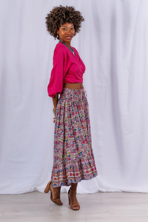 Drifter Skirt in Plumeria