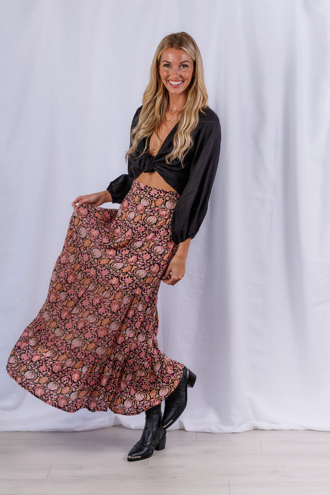 Atlas Maxi Skirt in Zuri