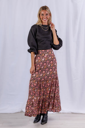 Atlas Maxi Skirt in Zuri