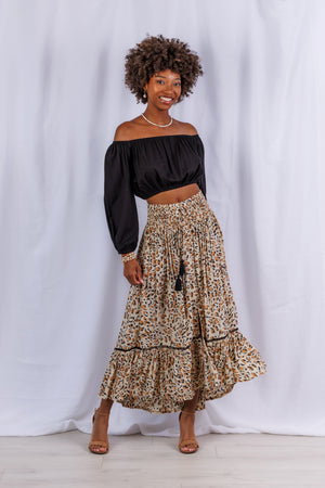 Nomad Skirt in Safari