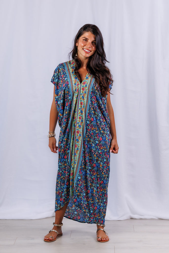 Nixie Kaftan in Lagoon