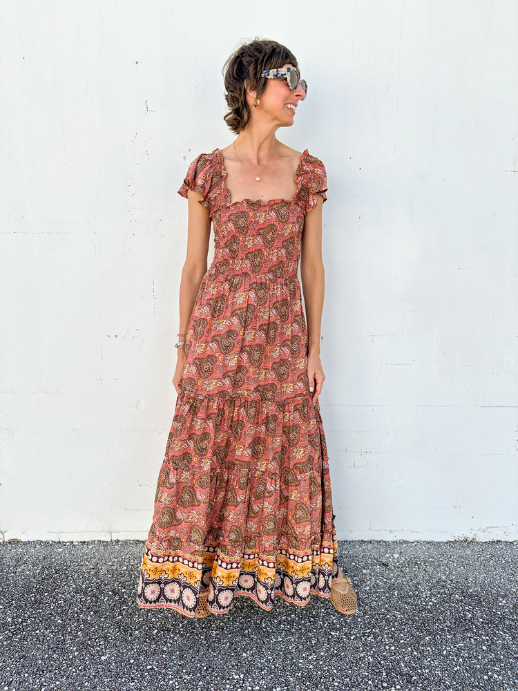 West Maxi Dress in Morocco