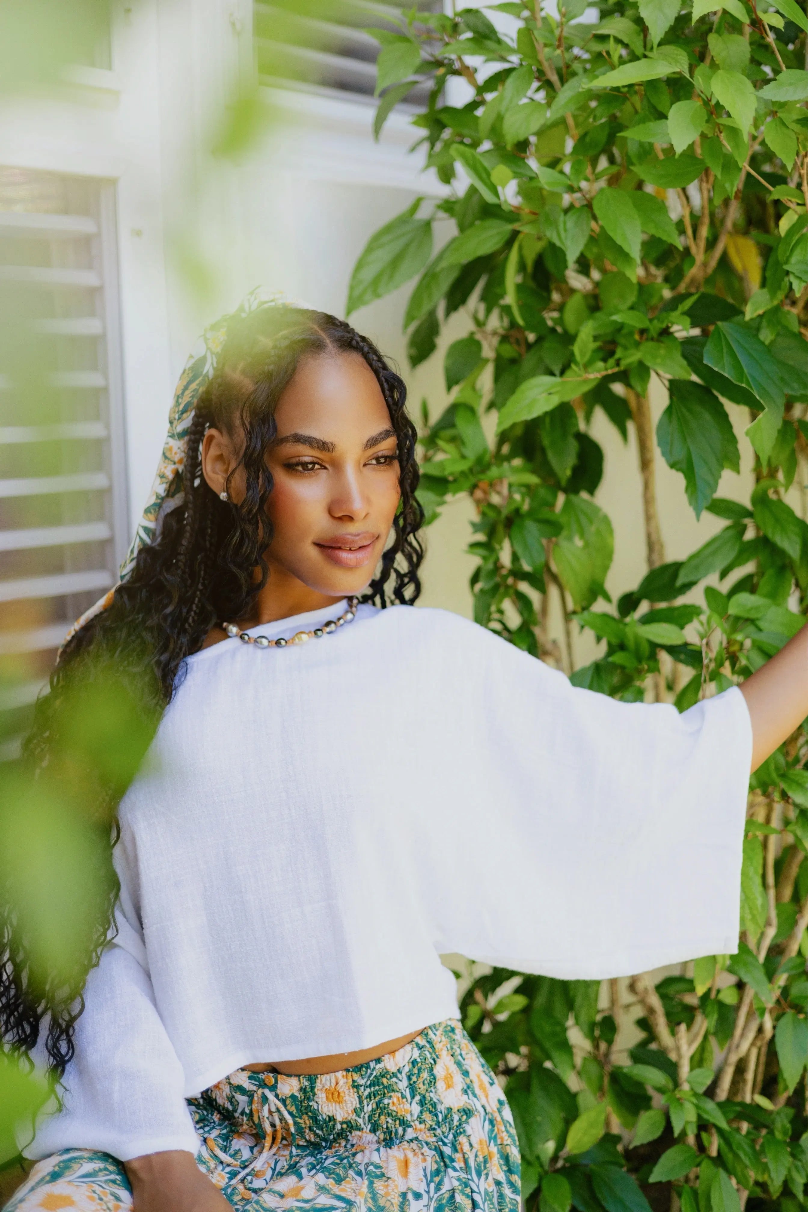 Native Top in White - Sea Lustre – Sea Lustre