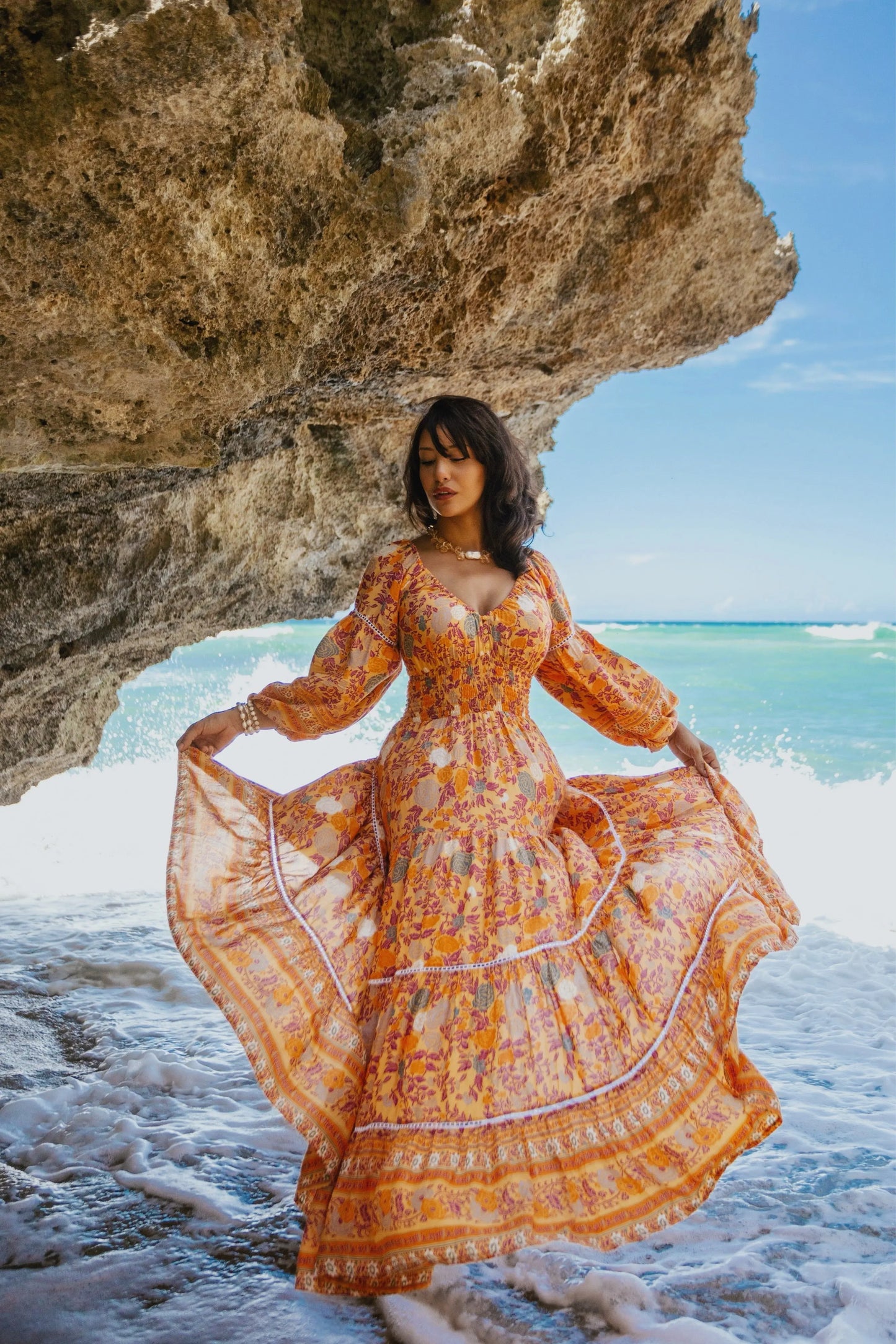 ella women bohemian maxi dress ELLA WOMEN BOHEMIAN MAXI DRESS