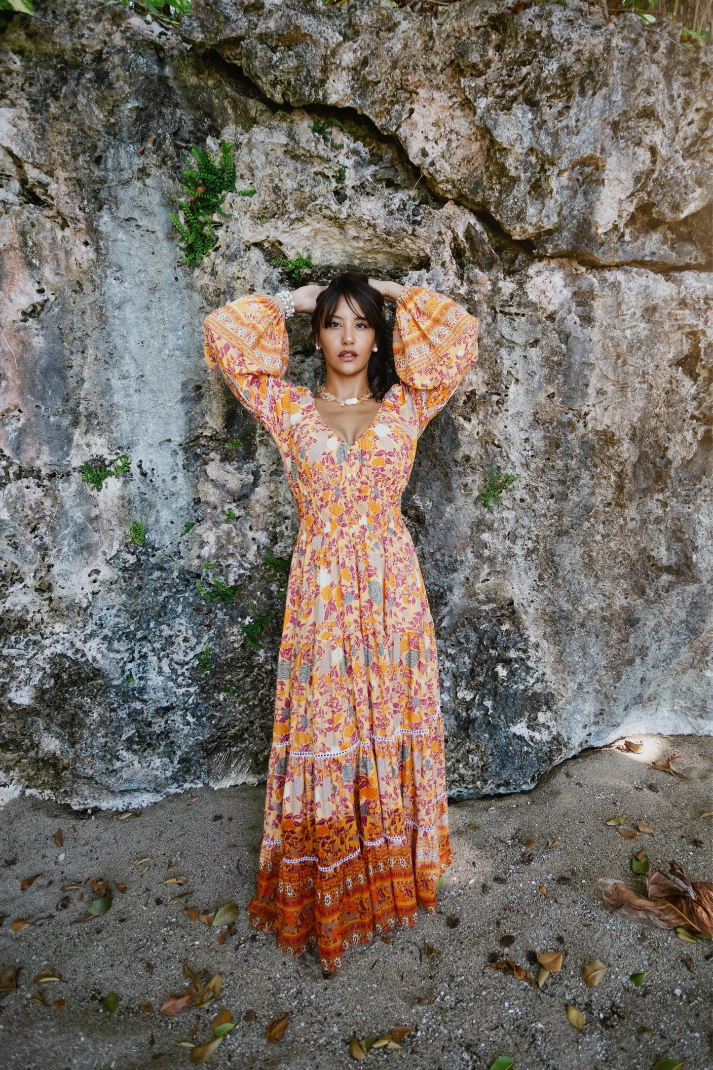 Ella Maxi Dress in Wildflower | Sea Lustre Jewelry Ella Maxi Dress in Wildflower | Sea Lustre Jewelry