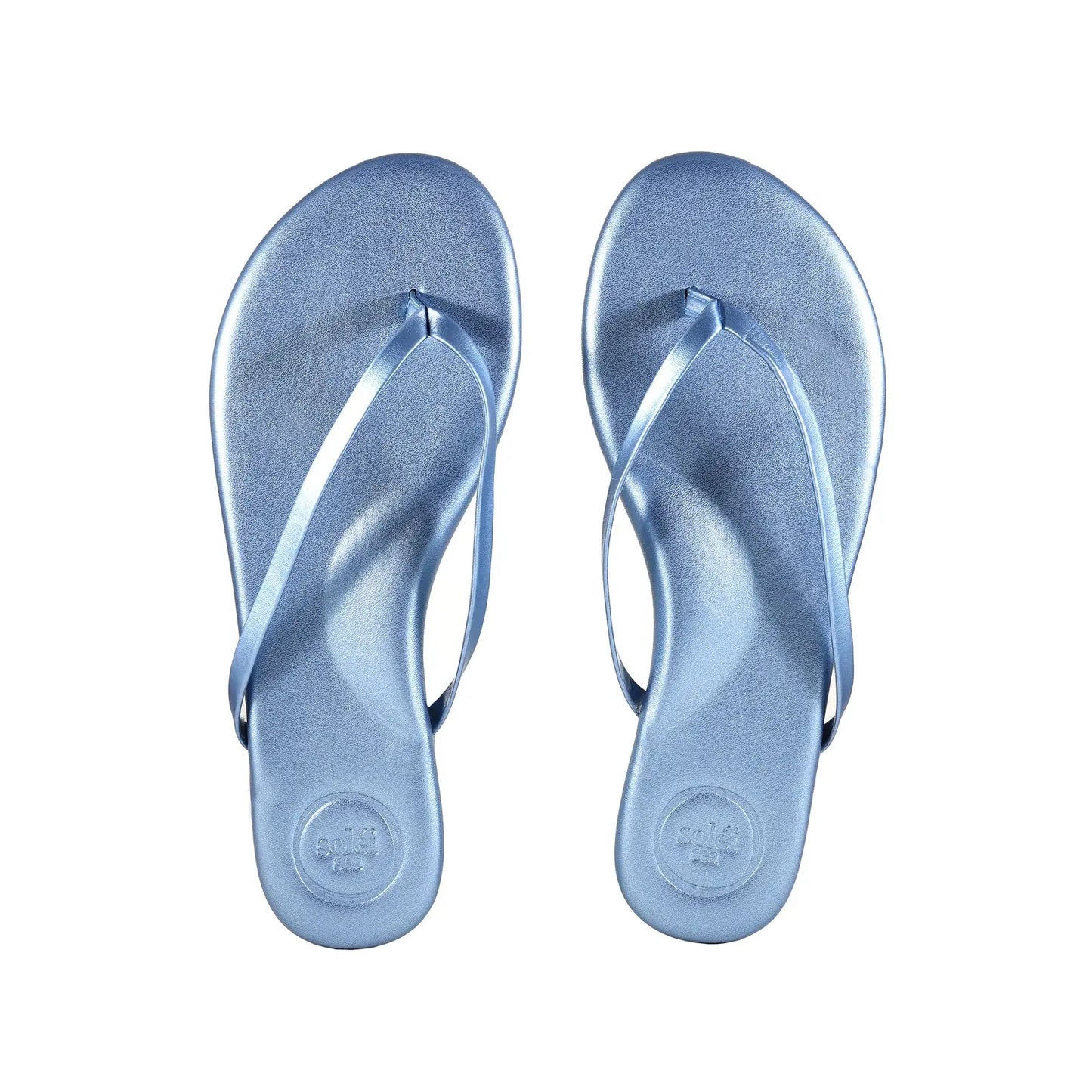 Metallic Indie Flip Flop Solei Sea