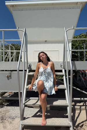 Largo Jumpsuit in Cloud Tie-Dye