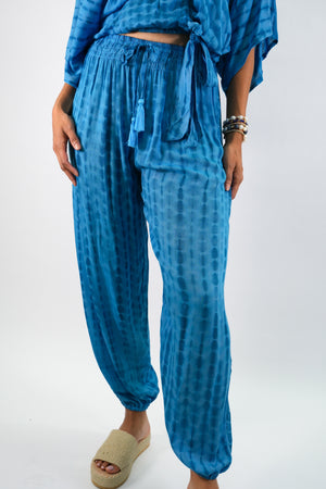 Bimini Joggers in Atlantic Tie Dye