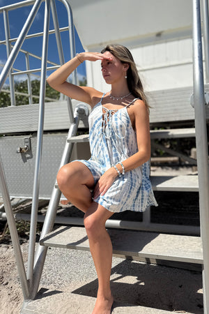 Largo Jumpsuit in Cloud Tie-Dye