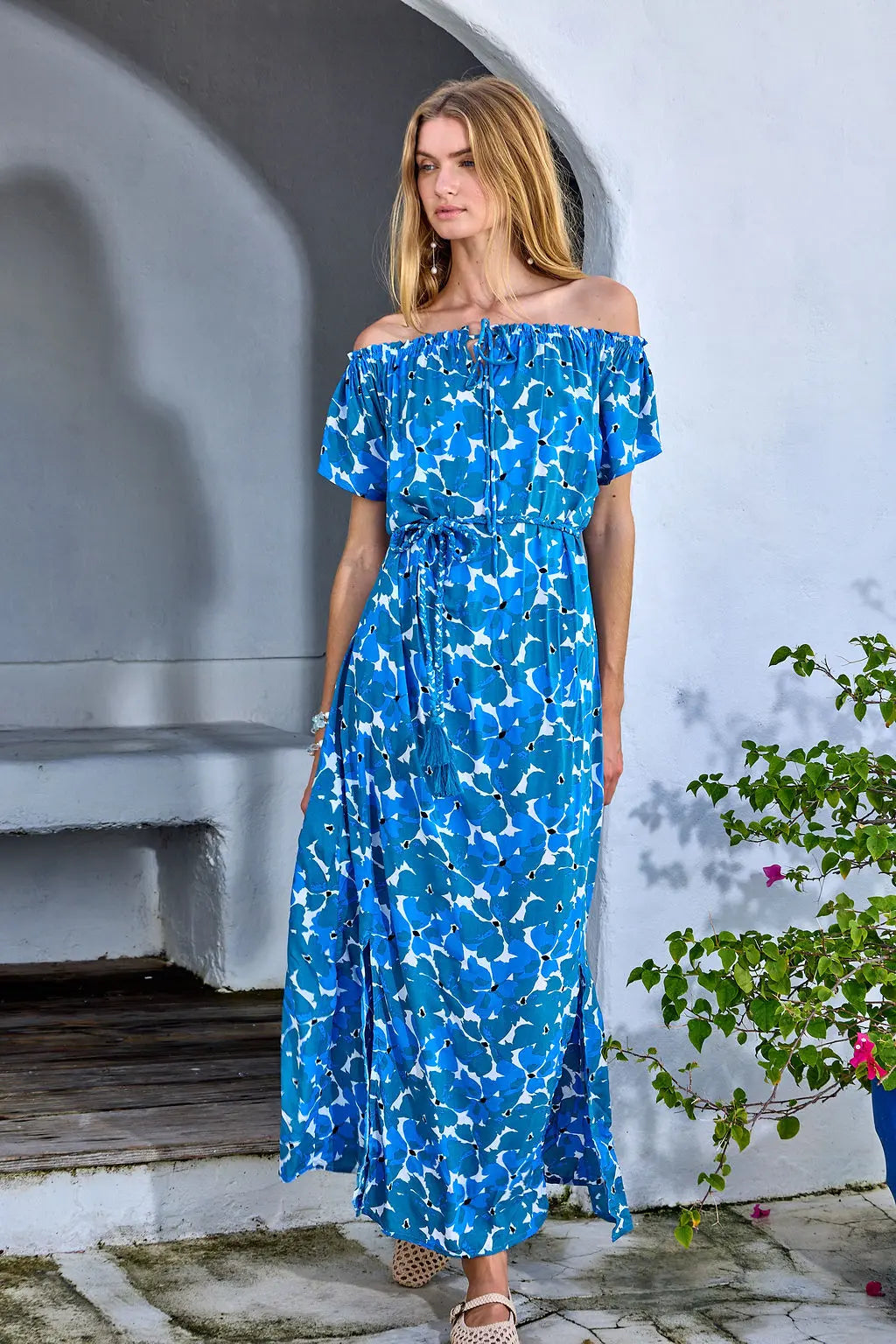Breezy Maxi Dress in Pacifica