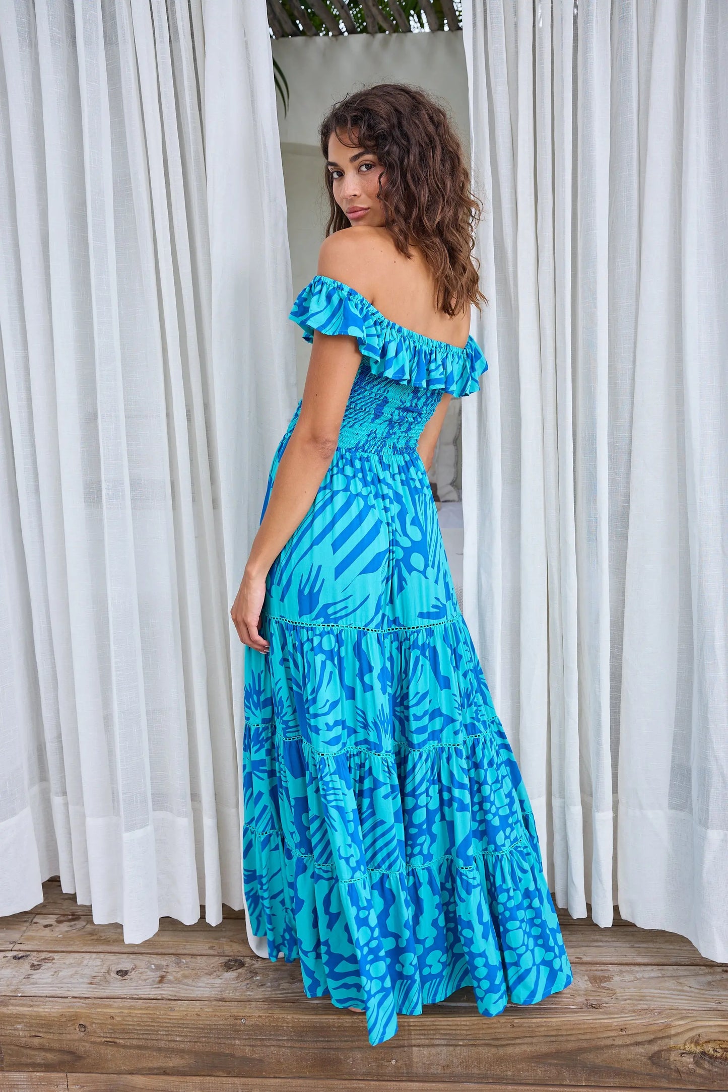 Coast Maxi Dress in Turks