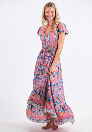 
            
                Load image into Gallery viewer, Pacific Breeze Dress in Tropics
            
        