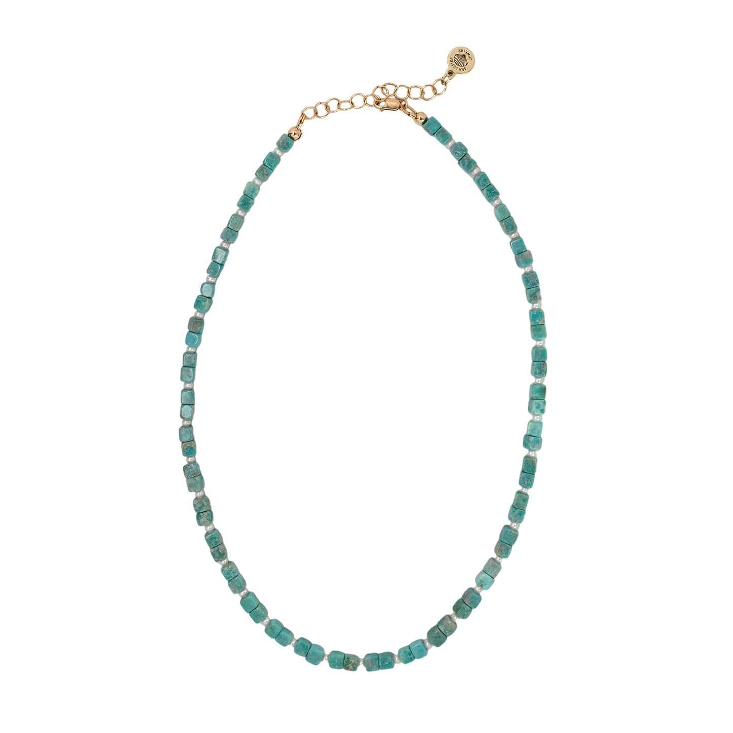 Turquoise Dot Necklace