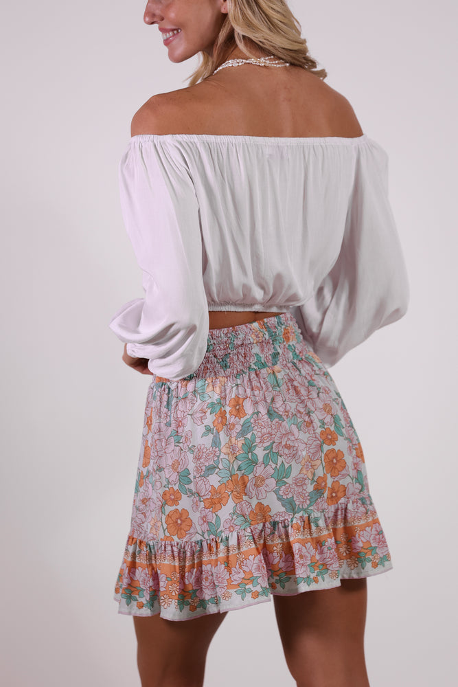 
            
                Load image into Gallery viewer, Cruz Mini Skirt in Seaglass
            
        