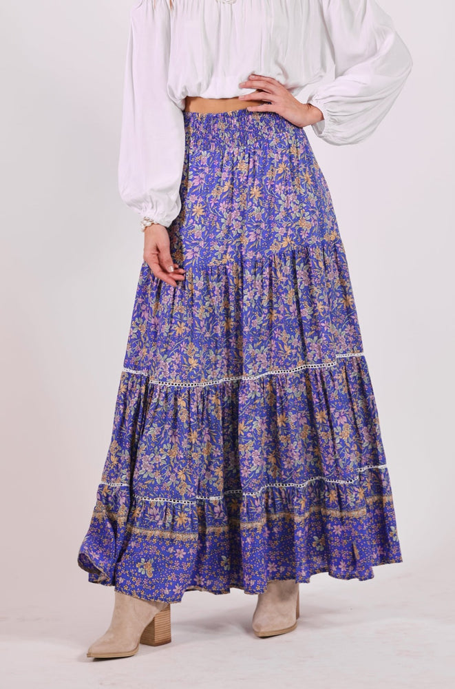 
            
                Load image into Gallery viewer, Cruz Maxi Skirt in Bombay
            
        