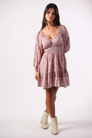 
            
                Load image into Gallery viewer, Ella Mini Dress in Rose Water
            
        