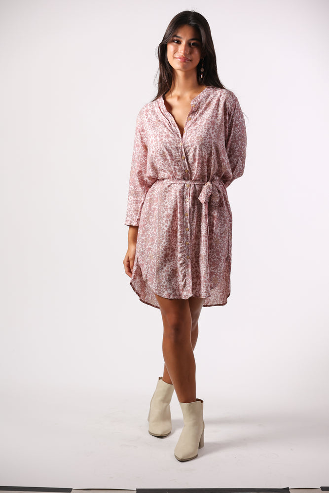 Jet Setter Tunic in Rose Water