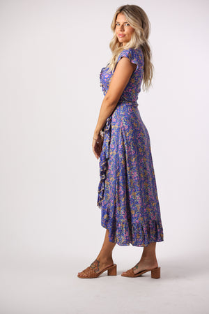 
            
                Load image into Gallery viewer, Havana Maxi Wrap Dress in Bombay
            
        