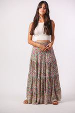 Cruz Maxi Skirt in Seaspray