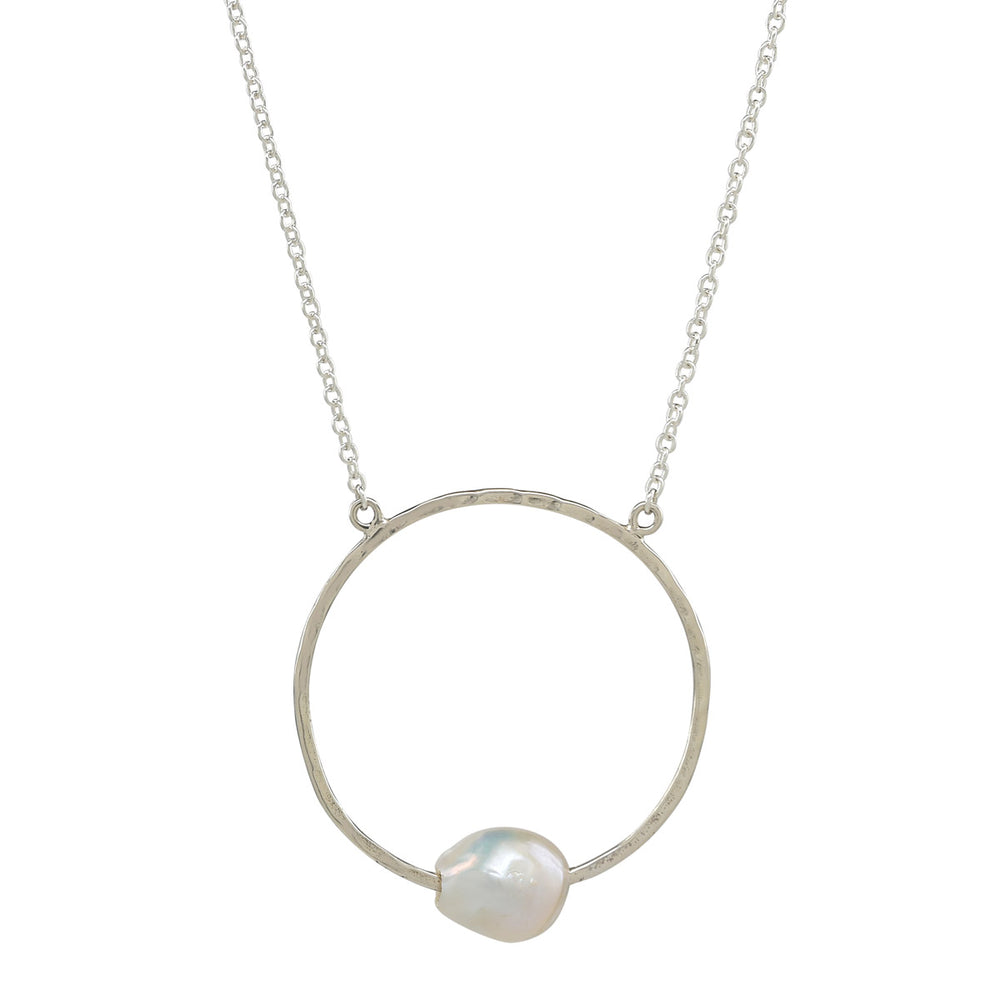 
            
                Load image into Gallery viewer, Infinity Freshwater Pearl Necklace
            
        