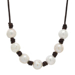 Classic Knotted Seven Pearl Necklace